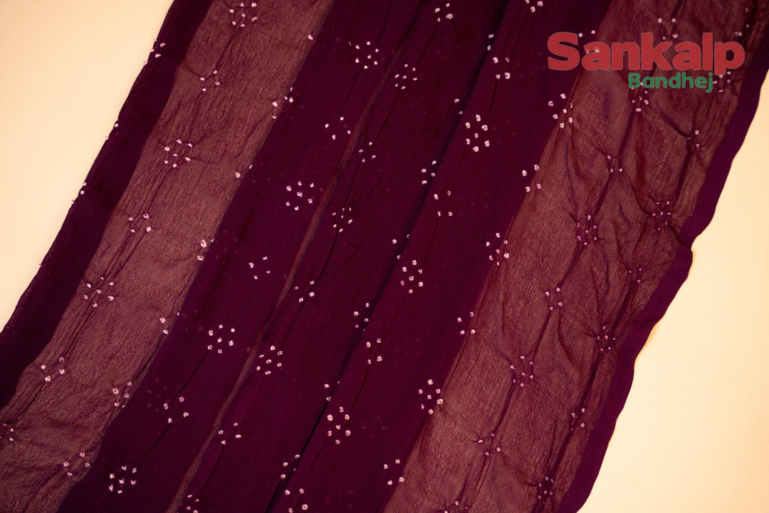 Pure Banarasi Georgette Meenakari Saree With Neem Zari