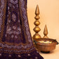 Gajji Silk Chandrakani Magenta Dupatta