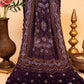 Gajji Silk Chandrakani Magenta Dupatta