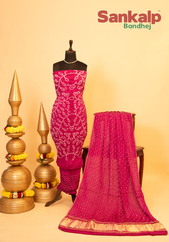 Modal Silk Ambadal Dress Material