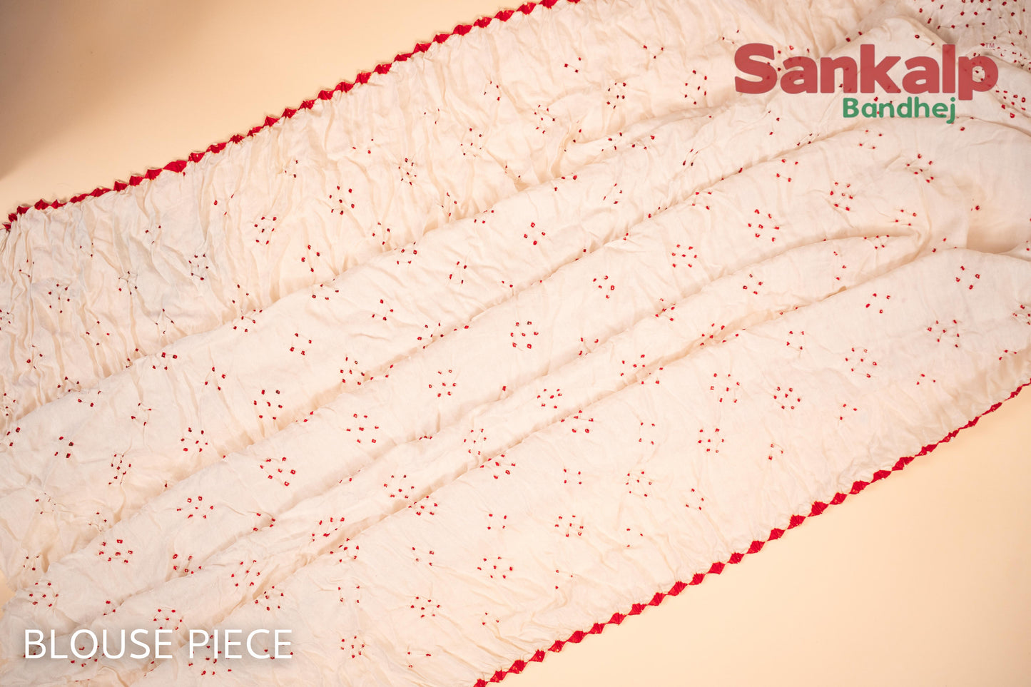 Pure Gajji Bharati Designer Bandhani Saree
