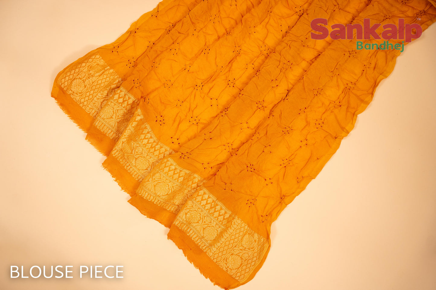 Pure Banarasi Georgette Nim Zari Junglo Saree