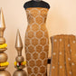 Pure Modal Silk Dress Material with Lucknowi Work
