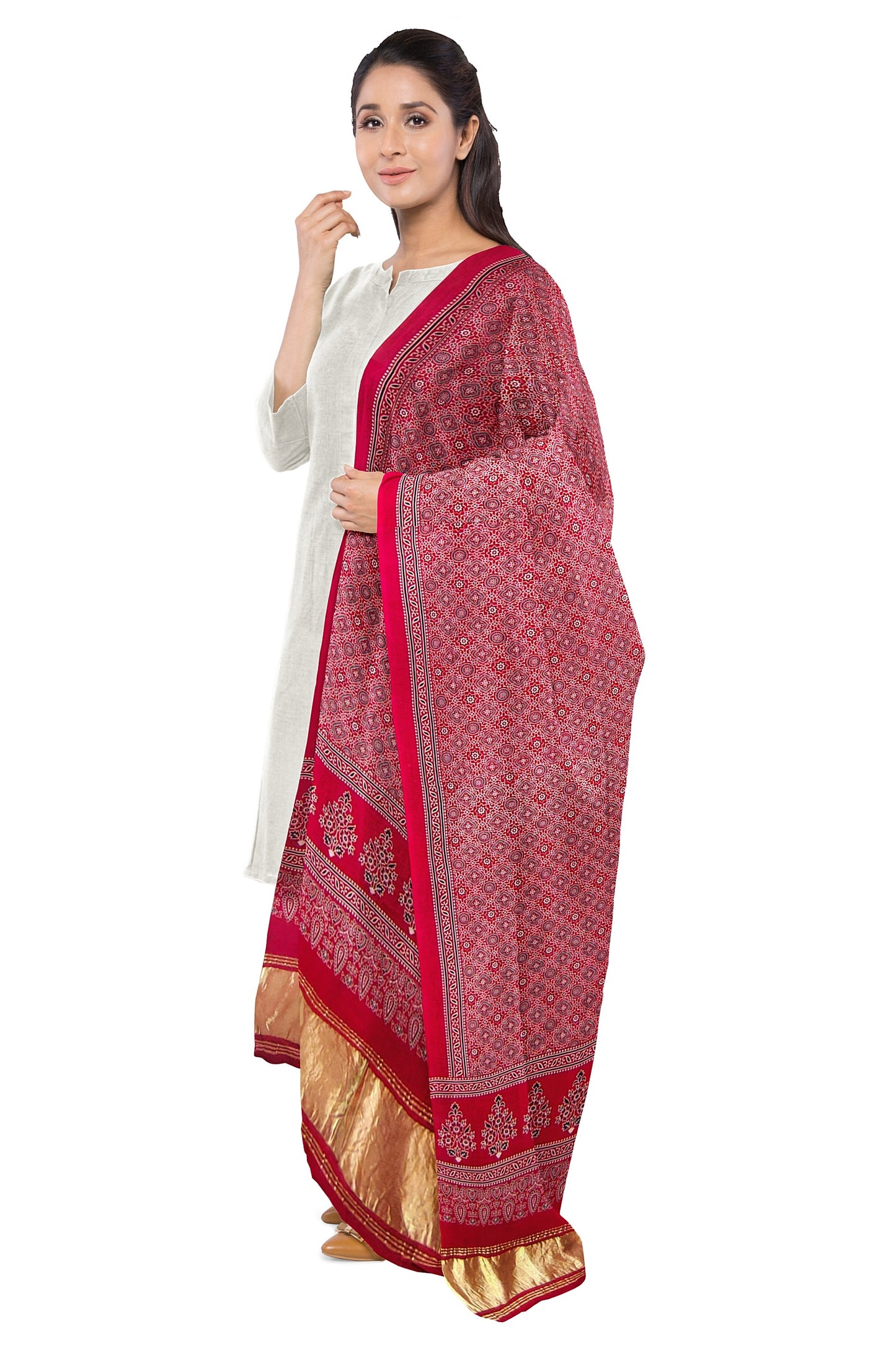 AGJ AJRAKH DUPATTA