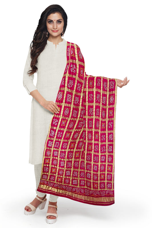 GJ CHECKS DUPATTA