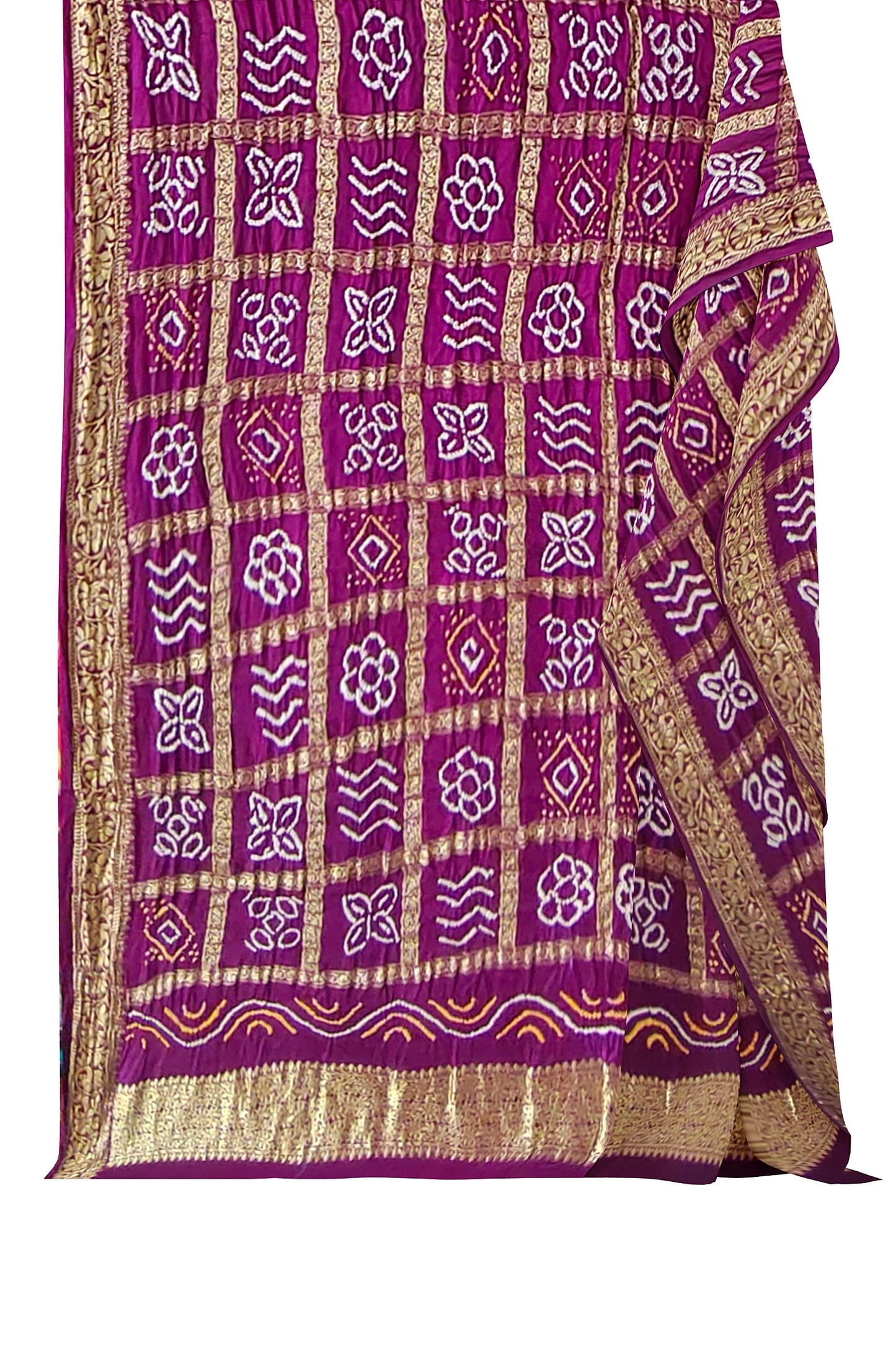 GJ NAKSHI CHECKS DUPATTA