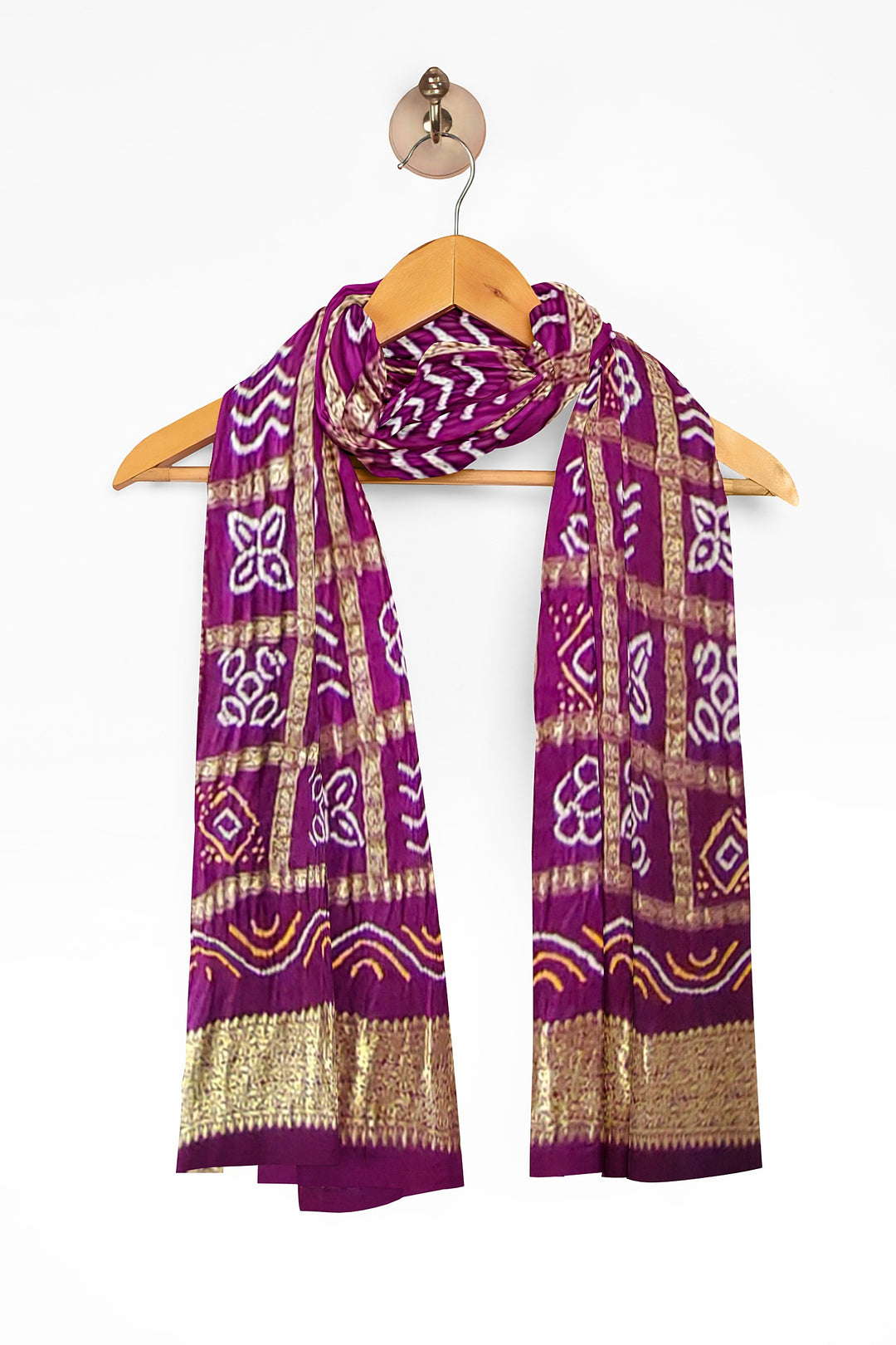 GJ NAKSHI CHECKS DUPATTA