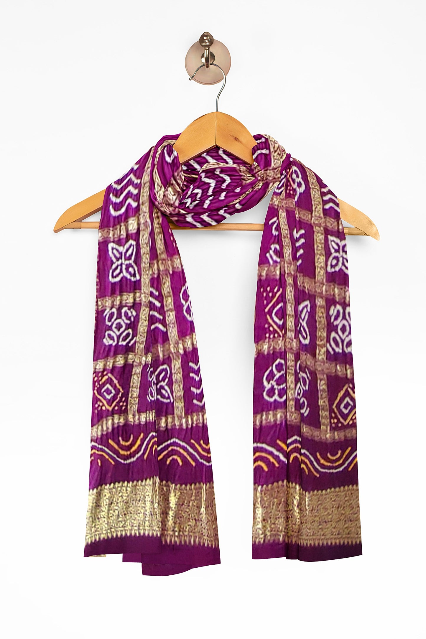 GJ NAKSHI CHECKS DUPATTA