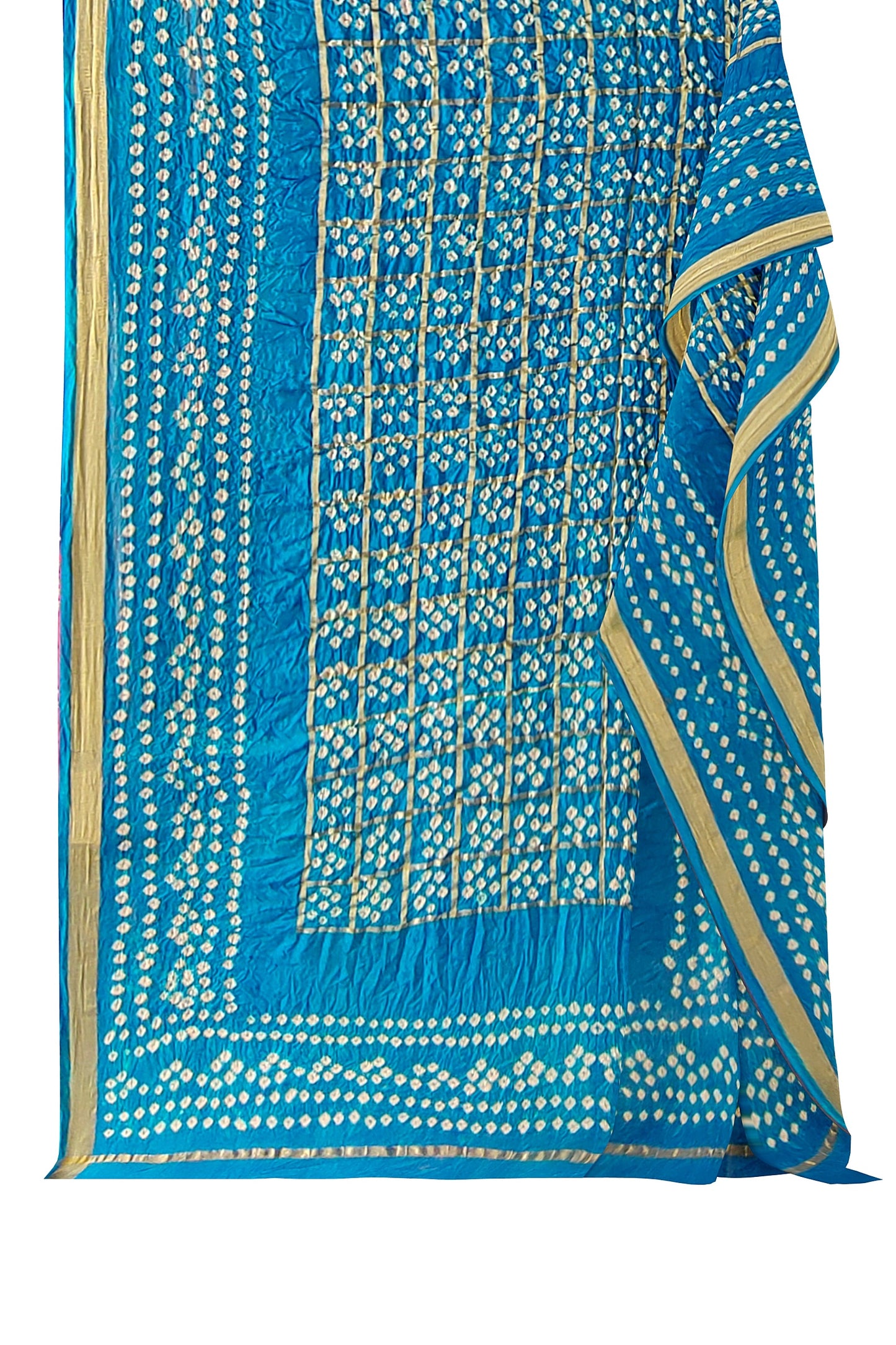SS ART CHECKS DUPATTA