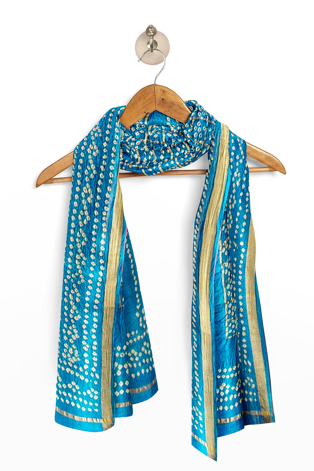 SS ART CHECKS DUPATTA