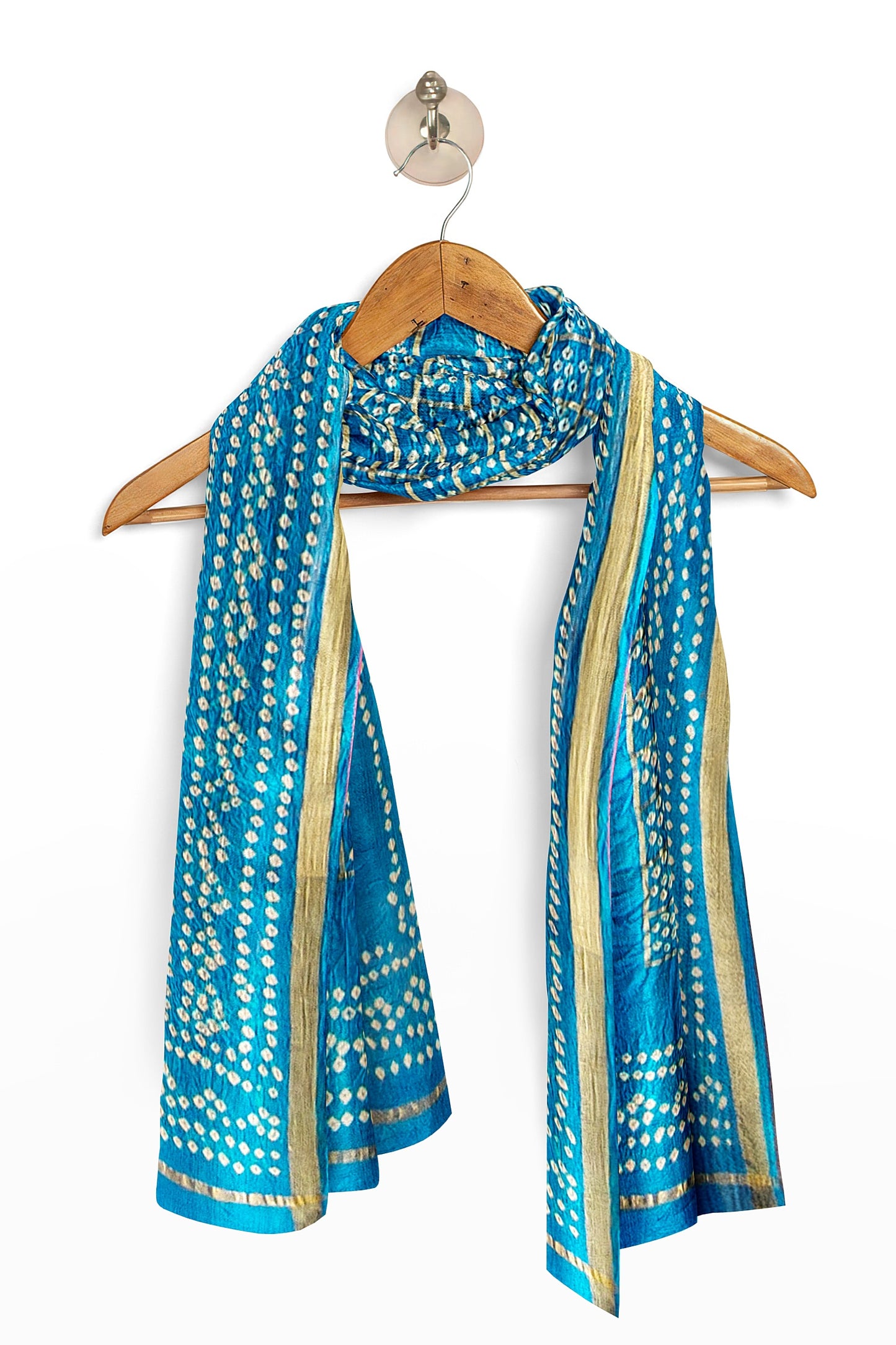 SS ART CHECKS DUPATTA